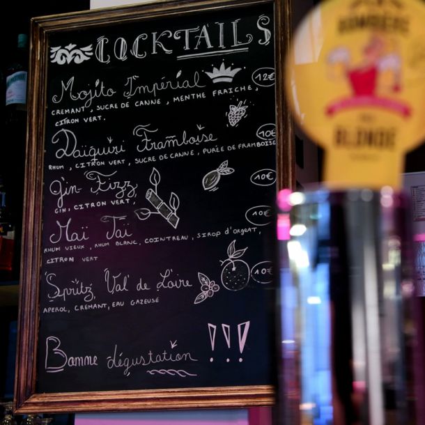 Cocktails au Lounge Bar de l'hôtel Mercure Cholet