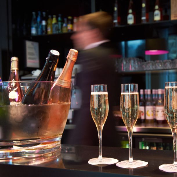 Champagne au Lounge Bar à Cholet