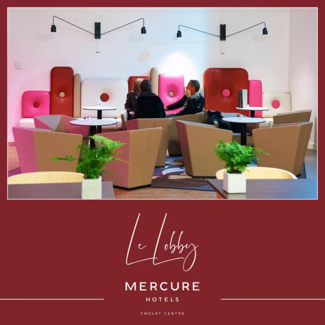 ✨ **Bienvenue au cœur du Mercure Cholet Centre** 

Dès les premiers pas dans notre **lobby lumineux et chaleureux**, vous entrez dans un univers alliant élégance contemporaine et esprit cosy. Un lieu pensé pour vous accueillir, vous détendre, ou simplement faire une pause avant de partir à la découverte de Cholet.

Mobilier design, ambiance feutrée, touches artistiques locales… notre hall d’accueil reflète toute l’identité de l’hôtel : **confort, modernité et convivialité**.

📍 Installez-vous confortablement, profitez du Wi-Fi, feuilletez un magazine, ou laissez-vous conseiller par notre équipe. Ici, chaque détail est pensé pour que vous vous sentiez comme chez vous.

https://www.hotel-mercure-cholet.com/
#hotelmercurecholet #hotel #mercure #cholet
#choletagglo, #choletmaville #surprenantcholetais
#MercureCholetCentre #LobbyLife #CholetExperience #Hospitalité #ConfortEtStyle