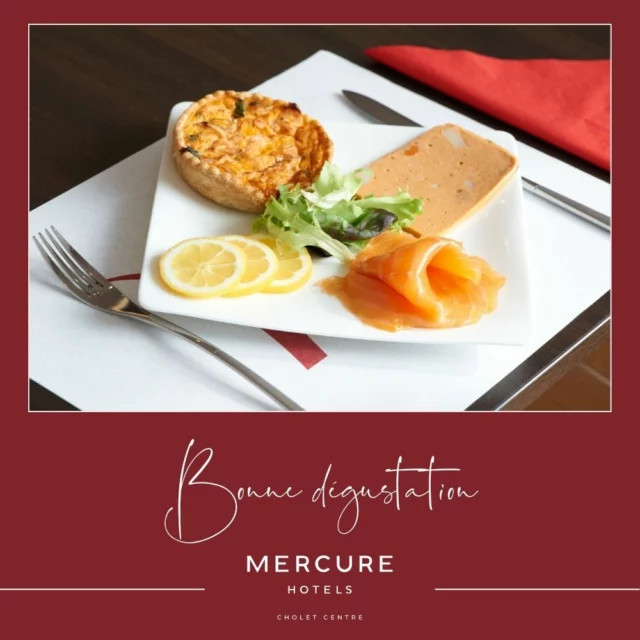 🍴✨ Envie d’un moment gourmand et convivial ?
Bienvenue au Mercure Cholet Centre, où saveurs locales et ambiance chaleureuse se rencontrent dans notre espace restauration et bar !

🧀 Planches apéritives, 🥗 petits plats préparés, 🍷 sélection de vins rigoureusement choisis, 🍹 cocktails sur-mesure… Que ce soit pour une pause déjeuner, un apéro entre amis ou un moment détente après une journée bien remplie, notre bar-resto est ouvert à tous – clients de l’hôtel et Choletais curieux !

🕓 Ouvert tous les jours, dans un cadre chic et décontracté au cœur du centre-ville.
📍 Accès libre – Ambiance cosy garantie !

Passez nous voir pour découvrir notre carte de saison !

https://www.hotel-mercure-cholet.com/
#hotelmercurecholet #hotel #mercure #cholet
#choletagglo, #choletmaville #surprenantcholetais
#MercureCholetCentre #BarCholet #RestoCholet #AmbianceMercure #SaveursLocales #ApéroTime