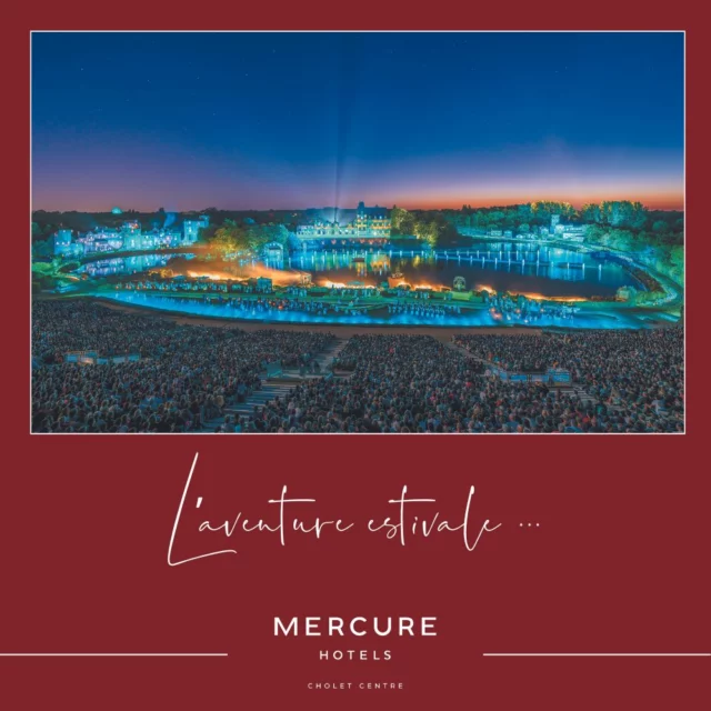 🎭 Plongez dans l’Histoire… puis reposez-vous au cœur de Cholet ! 🏰🛏️

À seulement 25 minutes du célèbre Puy du Fou, élu plusieurs fois meilleur parc au monde, l’Hôtel Mercure Cholet Centre est l’adresse idéale pour prolonger la magie d’un spectacle grandiose. ✨

Après une journée riche en émotions — entre vikings, mousquetaires et chevaliers — offrez-vous une nuit tout confort dans un cadre moderne, élégant et chaleureux.
Profitez de nos chambres spacieuses, d’un petit déjeuner gourmand et d’une localisation parfaite pour découvrir également les charmes du centre-ville de Cholet. 🥐☕

🎟️ En famille, en couple ou entre amis, vivez l’expérience Puy du Fou… et dormez l’esprit tranquille !
#hotelmercurecholet #hotel #mercure #cholet
#choletagglo, #choletmaville #surprenantcholetaisescapadeenfamille
#MercureCholet #PuyDuFou #SéjourSpectaculaire #CholetCentre #HôtelDeCharme #MercureHotels #ParcÀThème #DestinationVendée #EscapadeEnFamille