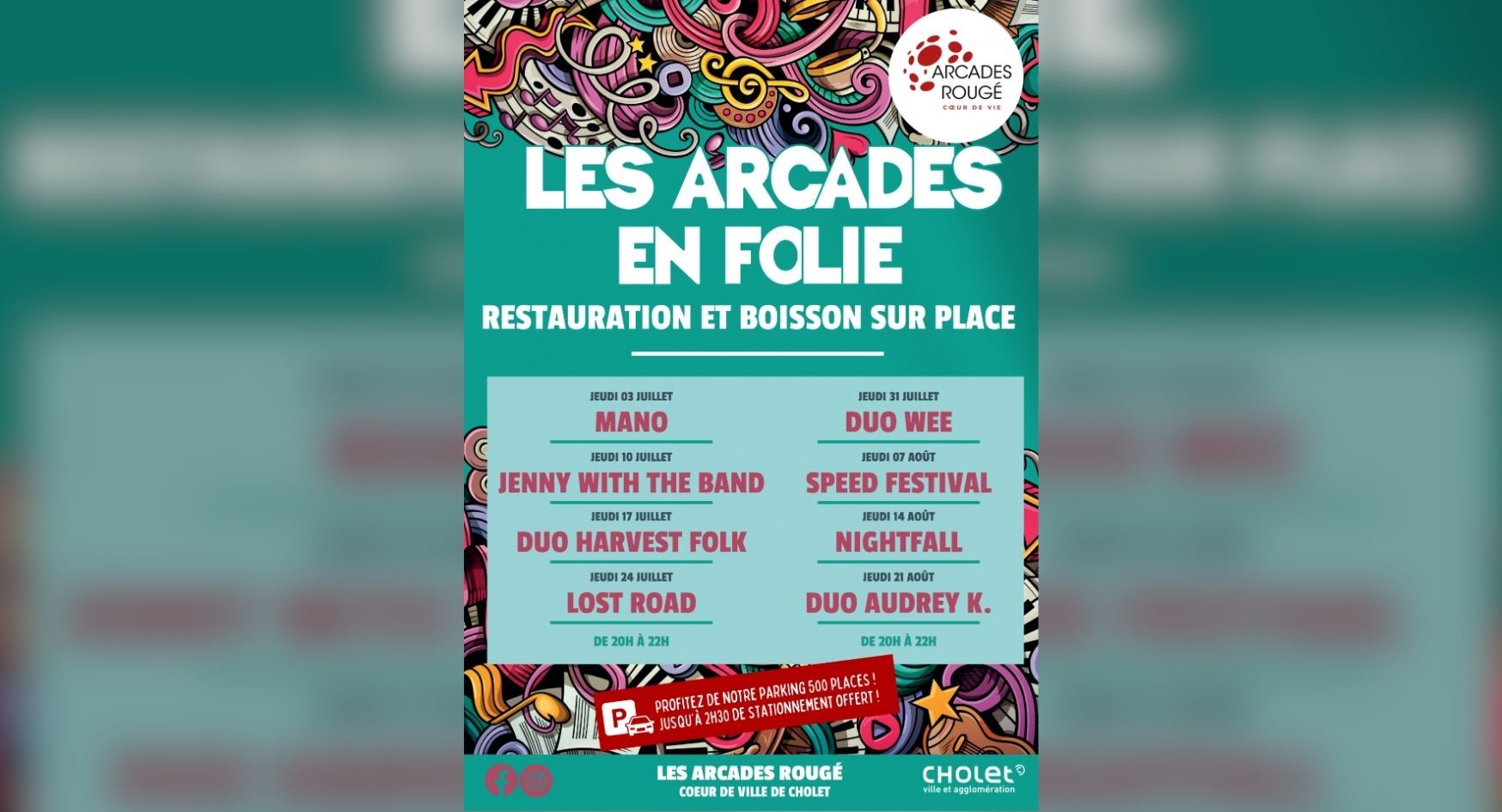 les arcades en folie Cholet